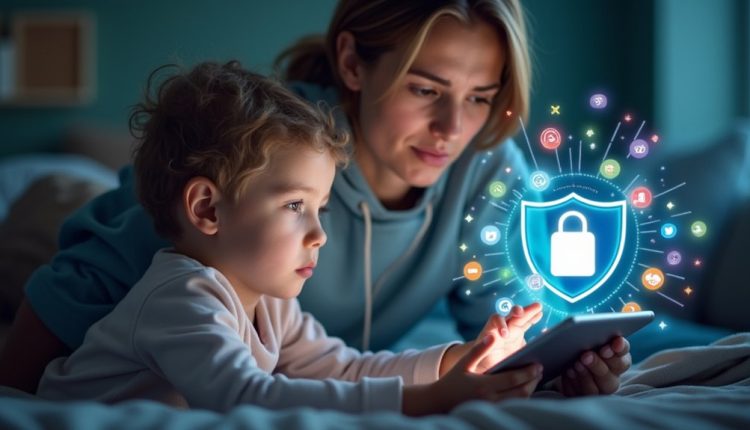 Schutz der Online-Sicherheit von Kindern